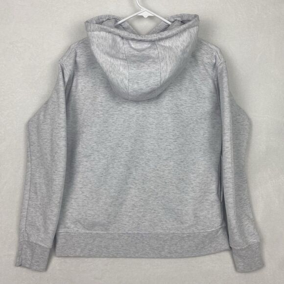 Disney Mickey Mouse Sweater Womens Extra Small Gray Hoodie Sweatshirt Pockets - Picture 2 of 8